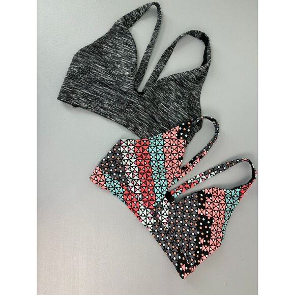 Victoria's Secret Nike women's small sports bra bundle neon black athletic - Picture 3 of 13